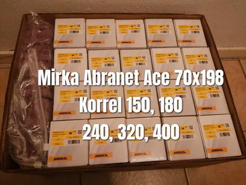 Mirka Abranet Ace velcro Schuurpapier Schuurschijf 70 x 198, Doe-het-zelf en Verbouw, Gereedschap | Schuurmachines, Nieuw, Ophalen of Verzenden