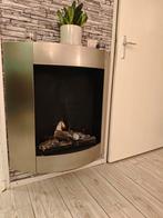 Bio ethanol haard RVS - Zo goed als nieuw!, Ophalen, Zo goed als nieuw, Hangende haard, Overige soorten