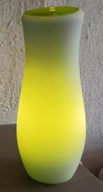 Retro Vintage Ikea Mylonit Glazen Lamp Groen, Ophalen of Verzenden, Zo goed als nieuw, Glas, Minder dan 50 cm