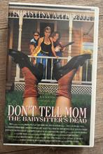 #0595 Don't tell mom the babysitter's dead VHS, Alle leeftijden, Ophalen of Verzenden, Zo goed als nieuw, Komedie