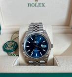 Rolex Datejust fluted 41, Ophalen of Verzenden, Nieuw, Blauw, Jongen