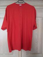 Rood t shirt met knoopjes maat L, Maat 42/44 (L), Nieuw, Ophalen of Verzenden, Korte mouw