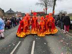 Loopgroep carnaval 11 personen, Kleding | Dames, Carnavalskleding en Feestkleding, Ophalen, Zo goed als nieuw, Carnaval, Kleding