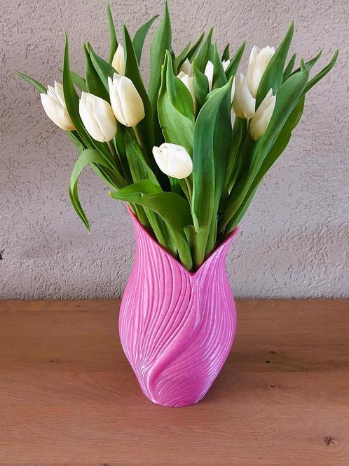 Vaas ‘Tulp’, Huis en Inrichting, Woonaccessoires | Vazen, Nieuw, Overige kleuren, Minder dan 50 cm, Overige materialen, Ophalen of Verzenden