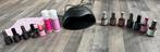 Set van pink gellak voor mooie gel nagels, Ophalen, Zo goed als nieuw, Roze, Handen en Nagels