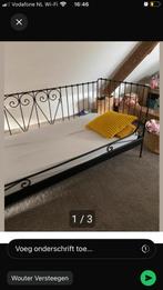 Spijlenbed ikea., Huis en Inrichting, 90 cm, Eenpersoons, Zwart, Ophalen of Verzenden