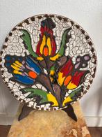 Uniek wandbord Marei Keramik West-Germany fat lava 38 cm, Antiek en Kunst, Ophalen of Verzenden