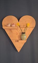 (Valentijns-)hart  muurdecoratie steigerhout, Ophalen, Gebruikt