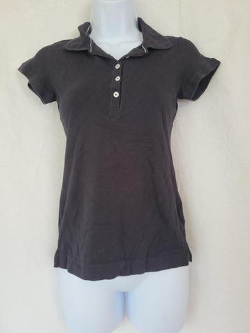 Stoere zwarte polo mt S merk H&M beschikbaar voor biedingen