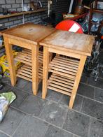 2x keuken hakblok , kabinet , kastje, Ophalen, 50 tot 100 cm, Zo goed als nieuw, Minder dan 100 cm