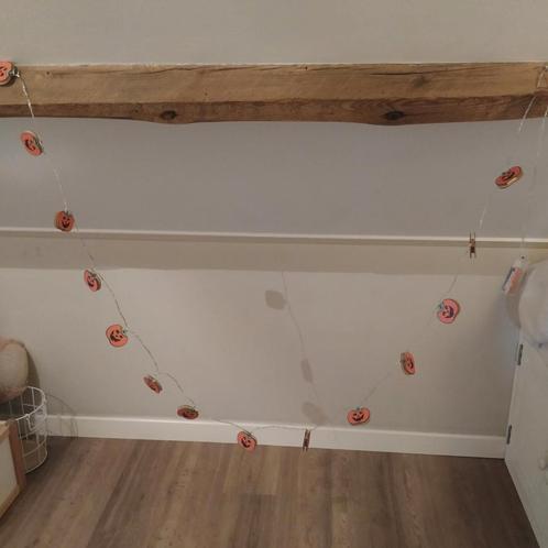 Halloween pompoen lampjes, Huis en Inrichting, Lampen | Overige, Zo goed als nieuw, Ophalen of Verzenden