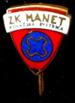 Manet Zk. speld, Verzamelen, Speldjes, Pins en Buttons, Verzenden, Nieuw, Transport, Speldje of Pin