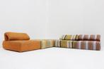 Roche Bobois Voyage Immobile modular lounge sofa set of 5, Ophalen, 250 tot 300 cm, Vierpersoons of meer, Vintage, design