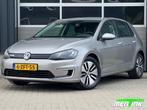 Volkswagen GOLF E-GOLF 100% ELECTRISCH INCL. BTW CAMERA CRUI, Origineel Nederlands, Te koop, Zilver of Grijs, 5 stoelen