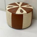 Gezocht Vintage Poef met Opbergruimte, Ophalen of Verzenden, Rond, Minder dan 50 cm, Minder dan 50 cm