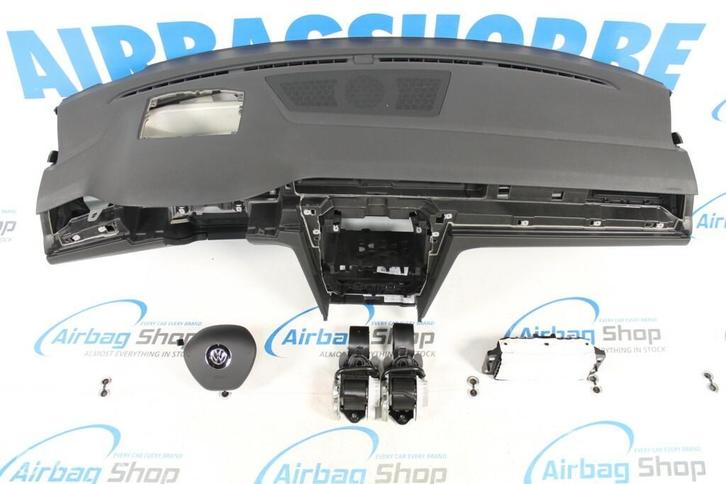 Airbag set - Dashboard HUD + speaker Volkswagen Passat B8, Auto-onderdelen, Dashboard en Schakelaars