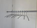 10 RVS kleerhangers, Huis en Inrichting, Woonaccessoires | Kapstokken, Ophalen of Verzenden, Zo goed als nieuw, Metaal, Minder dan 100 cm
