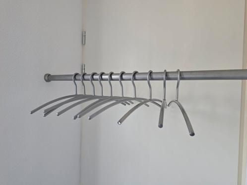 10 RVS kleerhangers, Huis en Inrichting, Woonaccessoires | Kapstokken, Zo goed als nieuw, Minder dan 100 cm, Metaal, Ophalen of Verzenden