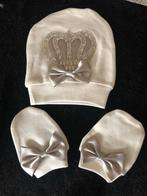 Muts & Wanten Setje - Kroon Design (d20), Maat 62, Ophalen of Verzenden, Zo goed als nieuw, Jongetje of Meisje