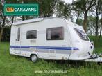 NIEUWSTAAT: Hobby De luxe Easy 440 SF / cassetteluifel, Caravans en Kamperen, Hobby, Bedrijf, Treinzit, 1000 - 1250 kg