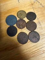 7 x 1 cent en 1 x 10 cent  (1913 tm1943), Postzegels en Munten, Munten | Nederland, Ophalen of Verzenden, Koningin Wilhelmina
