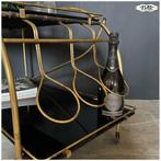 Art Deco serveerwagen Trolley Bijzettafel Barretje, Ophalen