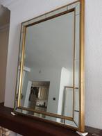 Grote DEKNUDT spiegel Hollywood Regency 1970, Antiek en Kunst, Antiek | Spiegels, Ophalen, Rechthoekig, 50 tot 100 cm, Minder dan 100 cm
