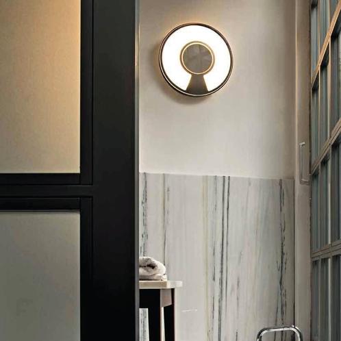 Set van 2 Luceplan lightdisc D41 wand / plafondlamp, Huis en Inrichting, Lampen | Vloerlampen, Zo goed als nieuw, Minder dan 100 cm