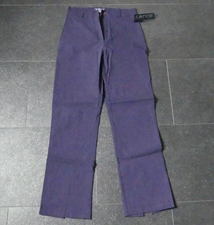 Canoe broek paars dames stretchbroek maat 40 - NIEUW!, Kleding | Dames, Broeken en Pantalons, Nieuw, Maat 38/40 (M), Paars, Lang