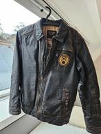 Pall Mall leren jas - Maat L, Kleding | Heren, Jassen | Winter, Ophalen of Verzenden, Gedragen, Maat 52/54 (L), Bruin