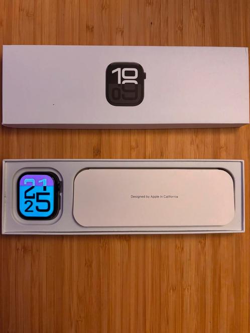 watch series 10 gekregen, Sieraden, Tassen en Uiterlijk, Smartwatches, Nieuw, Android, Zwart, Ophalen of Verzenden
