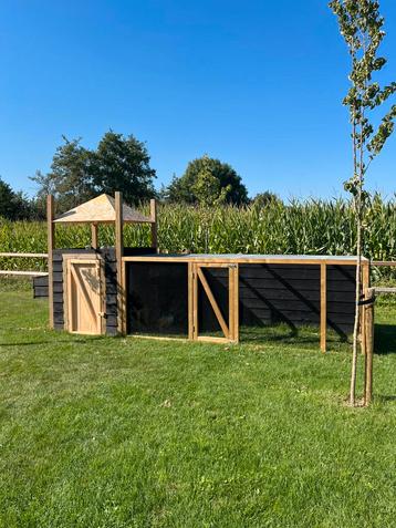 Op maat gemaakt kippenhok – 5,5 meter – Luxe uitvoering beschikbaar voor biedingen
