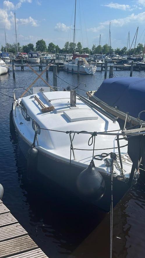 kajuitboot, zeilboot, motorboot, Watersport en Boten, Motorboten en Motorjachten, Gebruikt, Polyester, Tot 6 meter, Benzine, Buitenboordmotor