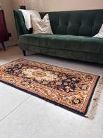 Vintage perzisch tapijt, berber vloerkleed, kleed, loper, Blauw, 200 cm of meer, Zo goed als nieuw, Rechthoekig