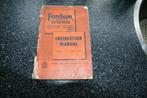 Fordson Major Tractor 1948  Instructie Boek, Ophalen of Verzenden