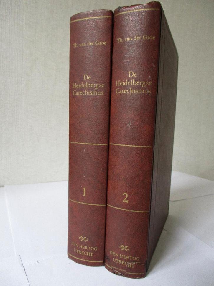 Th. van der Groe: De Heidelbergse Catechismus. (2 delen)., Boeken, Godsdienst en Theologie, Gelezen, Christendom | Protestants