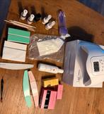 Nagelset: gel, rubberbase & lamp, Overige kleuren, Nieuw, Ophalen of Verzenden, Handen en Nagels