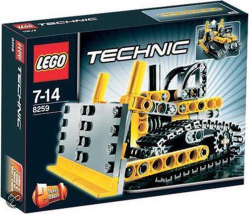 Lego Technic set 8259 (2009) - Mini Bullldozer and Excavator, Kinderen en Baby's, Speelgoed | Duplo en Lego, Gebruikt, Lego, Complete set