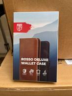 ROSSO DeLuxe Wallet Case - iphone 13 mini - bruin leer, Telecommunicatie, Mobiele telefoons | Hoesjes en Frontjes | Apple iPhone