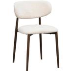 2x Eetkamerstoel Tibor - Crème (nieuw), Ophalen, Twee, Wit, Nieuw