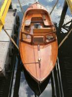 Houten Snipa met Kajuit (Classic Wooden Boat with Cabin), Watersport en Boten, Motorboten en Motorjachten, Binnenboordmotor, Diesel