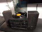 Vintage Stereo Installatie met Platenspeler, Gebruikt, Losse componenten, Speakers, Ophalen