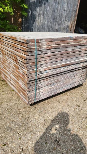Zeer mooie steenschotten 1.50 x 1.35  voor terras, schutti beschikbaar voor biedingen