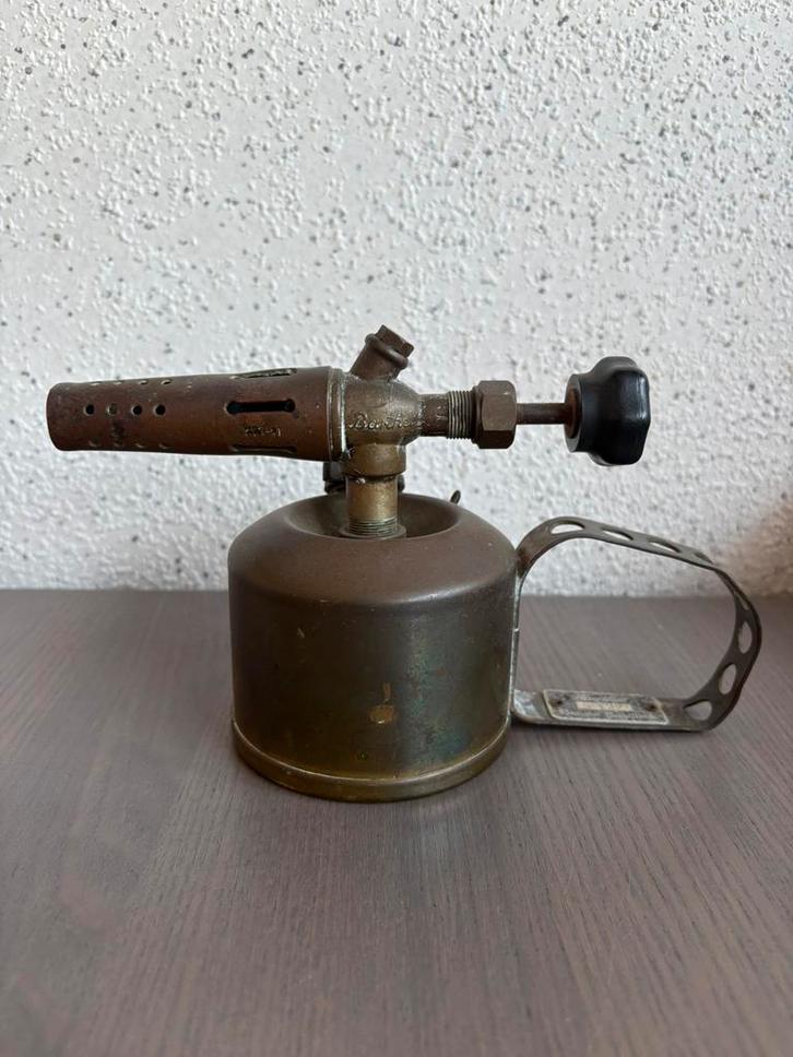 Oude vintage koperen Barthel brander, Antiek en Kunst, Antiek | Gereedschap en Instrumenten, Ophalen of Verzenden