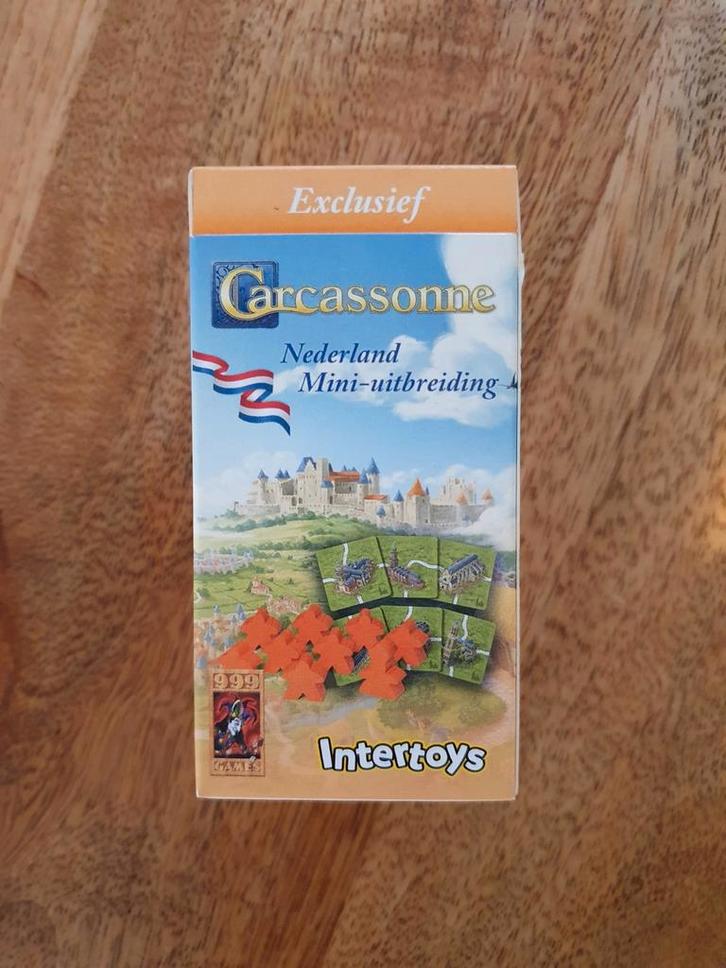Carcassonne Nederland Uitbreiding - Limited Edition, Hobby en Vrije tijd, Gezelschapsspellen | Bordspellen, Nieuw, Een of twee spelers