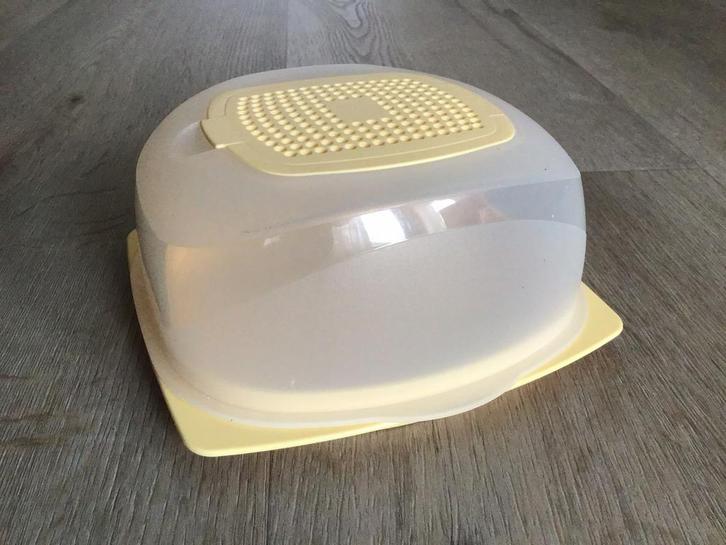Tupperware CheeSmart mini kaasdoos versdoos, Huis en Inrichting, Keuken | Tupperware, Nieuw, Schaal, Geel, Ophalen of Verzenden