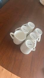 6x dutch rose koffiekopjes, Ophalen of Verzenden, Zo goed als nieuw