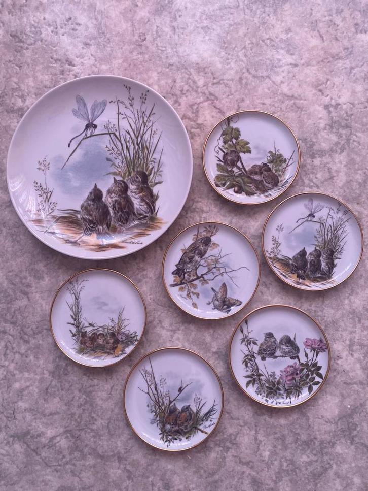 Kaiser Porselein VINTAGE 7 delig set compleet, Antiek en Kunst, Antiek | Porselein, Ophalen of Verzenden