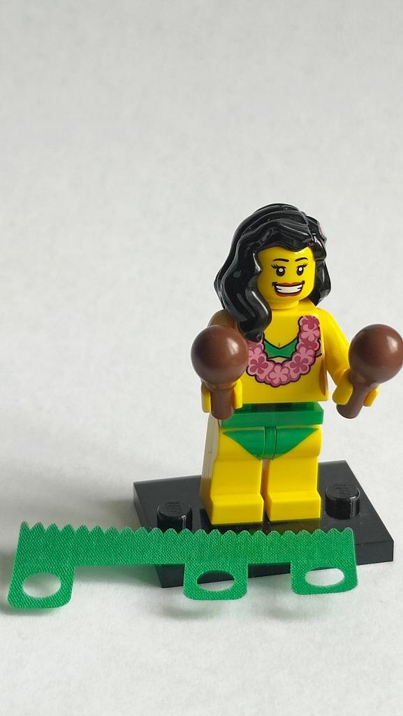 Lego Minifigure, Serie 3 - Hula Dancer, Kinderen en Baby's, Speelgoed | Duplo en Lego, Zo goed als nieuw, Lego, Complete set, Ophalen of Verzenden