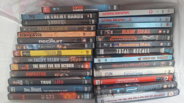 Veel DVD's verschillende titels, zij omschrijving, Cd's en Dvd's, Dvd's | Tv en Series, Zo goed als nieuw, Actie en Avontuur, Vanaf 12 jaar